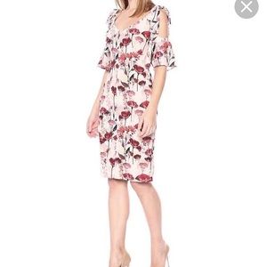 NWOT! Light pink floral dress!